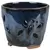 MCarr 5.1" Butterfly Orchid Pot Ocean Blue