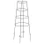 Oregon Wire Sturdy Plant Cage - 44" 4 Legs With Foot Pegs, 4 Rings, 2.5 Ga Galvanized Wire