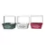 Panacea Sq Herb Planters With Handles Assorted Colors