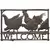 Painted Sky Welcome Sign Chickens