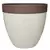 Southern Patio 15" Hornsby Planter Beige Finish