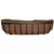 WSP 30" Forge Trough Wall Planter w/ Coco Liner
