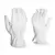 BGC Womens Goatskin Leather Driver L White