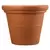 HC 24" Terrazzo Round Planter w/ Heavy Rim Terracotta Akro Mils