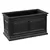 Algreen 30"x16"x16" Covington Rectangle Planter Black