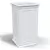 Algreen 27" Covington Pillar Self Water Planter White