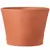 Deroma 5.5" Half Cono Pot Terra Cotta Case Pack