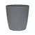 HC 16" Aria Round Planter Warm Gray