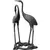 Innova Heron Statue Aluminum Aged Bronze