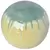 MCarr 12" Sphere Blue Green On Light Cream