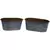 WSP Tubs Oval Set Of 2 Distressed Blue