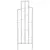 AGW UrbanGarden Contemporary Tall Trellis Calvary Blue
