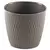 Deroma 6.3" Ariel Pot Premium Plastic Grey