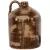 MCarr 14" Tall Whiskey Jug Antique Dark Brown