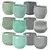 MCarr 81pc Mixed Planter Pallet Mixed Colors
