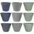MCarr 108pc Garden Theme Planter Pallet Mixed Colors