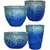 MCarr 26pc Mixed Daisy Planter Pallet Blue Green Light Blue