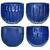 MCarr 32pc Mixed Bell Planter Pallet Admiral Blue