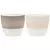 Scheurich 4.25" Espresso Cream 950/11 Planter