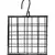 Natures Way Metal Suet Cage Bird Feeder 1 Cake Black