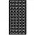 Outdeco 6'x3' Metal Panel Orbit Black