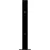 Outdeco 18" Wall Topper Post Black