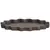 Bloem 6" Wave Deco Saucer Pepercorn