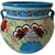 Talavera 12" Bella Especial Michoacana Pot Lite Blue
