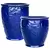 MCarr 30pc Round Fern Planter Pallet Admiral Blue