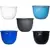 MCarr 45pc Ribbed Planter Pallet Mix Colors