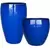 MCarr 35pc Round Planter Pallet Admiral Blue