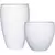 MCarr 35pc Round Planter Pallet White