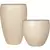 MCarr 35pc Round Planter Pallet Yellow Cream