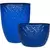 MCarr 32pc Zig Zag Planter Pallet Admiral Blue