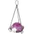 Natures Way 14oz Antique Glass Top-Fill Hummingbird Feeder Plum