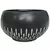 Southern Patio 12" Ava Planter Brown Finish