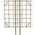 Kelmar 60" Square Espalier Redwood Trellis