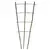 Bamboo Supply 36" Natural Bamboo Fan Trellis 50/BD