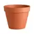 Deroma 10.6" Standard Pot Terra Cotta Case Pack
