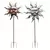 VCS 31" Spinning Suns On Stakes