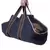 Panacea Black Log Tote