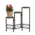 Deer Park 3 Step Folding Plant Stand Black