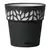 Deroma 9.8" Leaf Pot Premium Plastic Anthracite