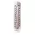 Headwind 12" EZ Read Metal Thermometer Antique Aluminum