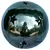 MCarr 12" Sphere W/Stars Falling Green