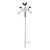 Panacea 78" Rooster Weathervane Shepherd Hook