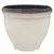 Southern Patio 12" Heritage Planter Ivory
