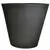 Tusco 13" Cosmo Round Planter Black