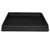Tusco 11" Square Saucer Black