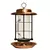 Woodlink Hopper + Seed Scoop Feeder CopperTop Metal
